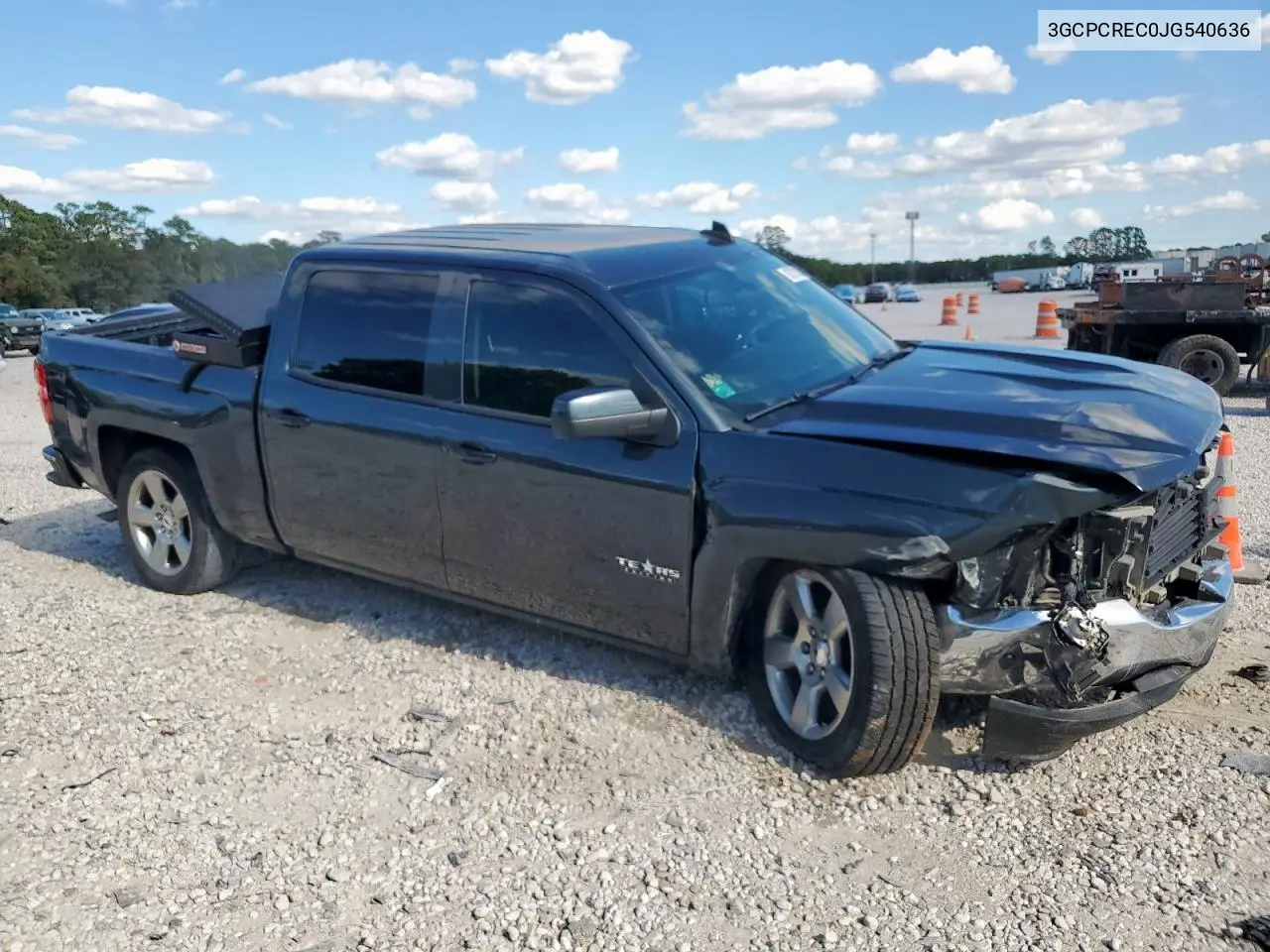 3GCPCREC0JG540636 2018 Chevrolet Silverado C1500 Lt