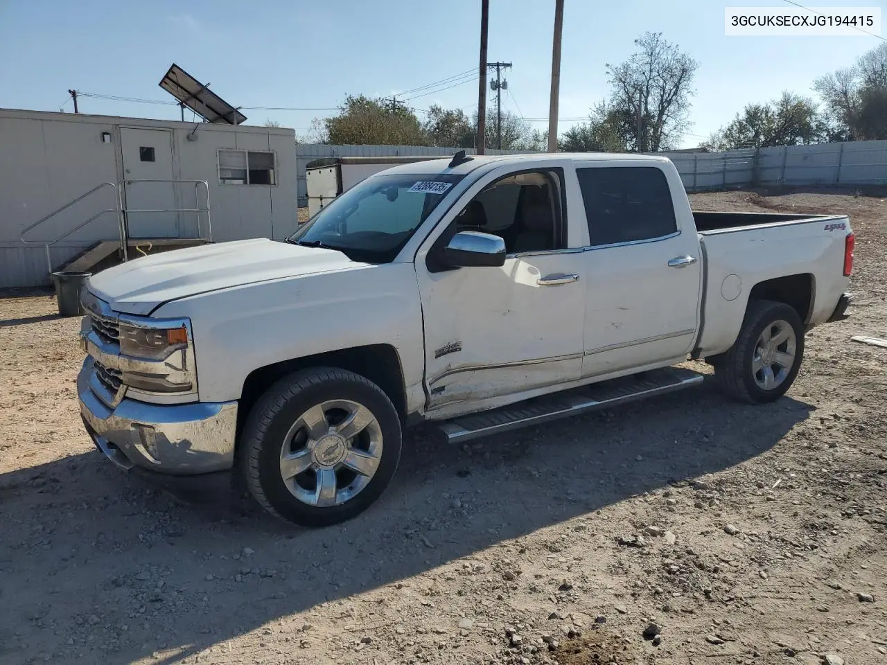 3GCUKSECXJG194415 2018 Chevrolet Silverado K1500 Ltz