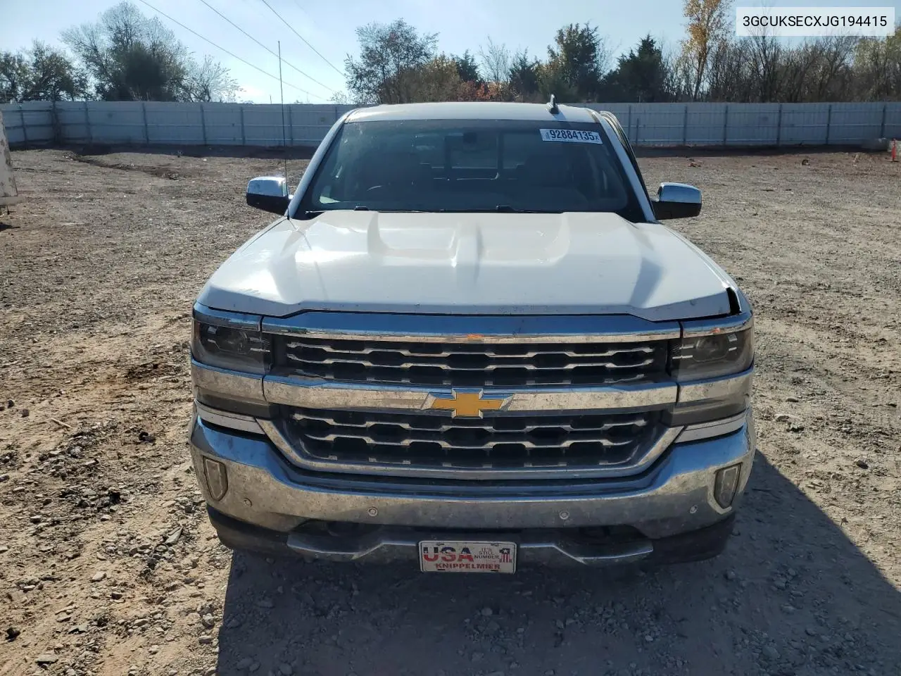 3GCUKSECXJG194415 2018 Chevrolet Silverado K1500 Ltz