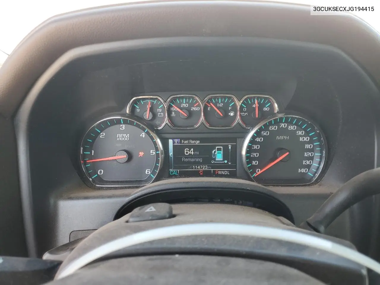 3GCUKSECXJG194415 2018 Chevrolet Silverado K1500 Ltz