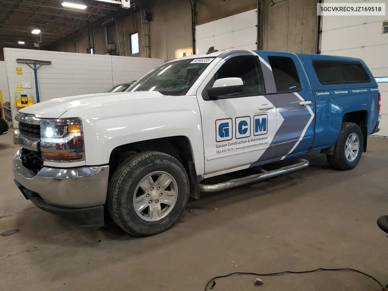1GCVKREC9JZ169518 2018 Chevrolet Silverado K1500 Lt