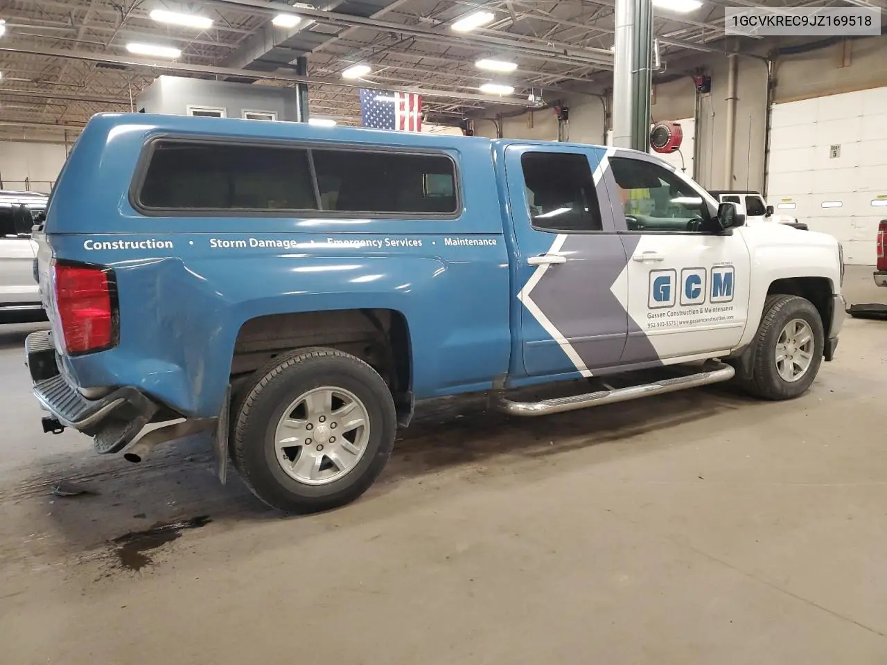 1GCVKREC9JZ169518 2018 Chevrolet Silverado K1500 Lt