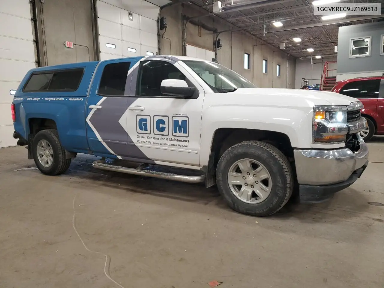 1GCVKREC9JZ169518 2018 Chevrolet Silverado K1500 Lt