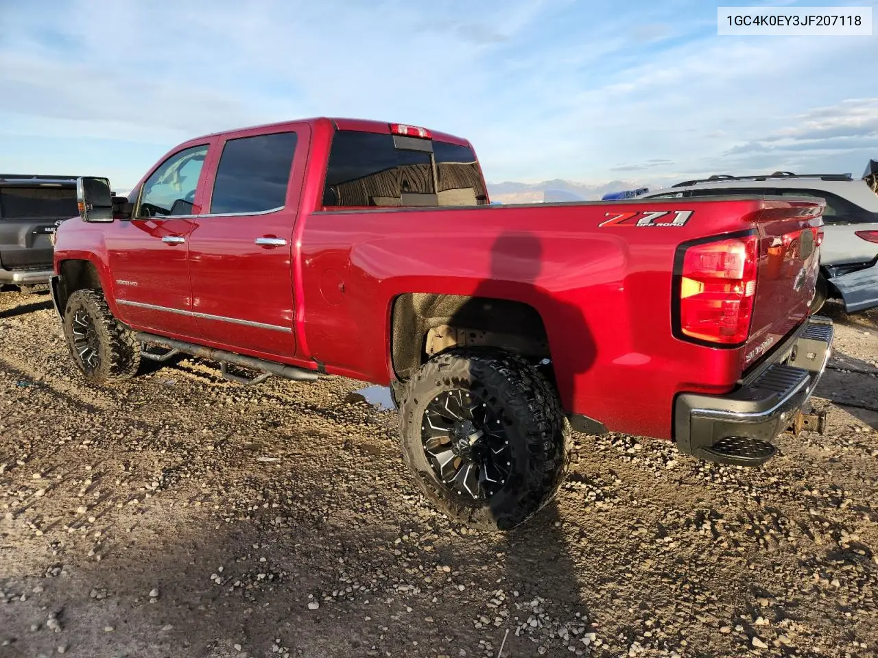 1GC4K0EY3JF207118 2018 Chevrolet Silverado K3500 Ltz