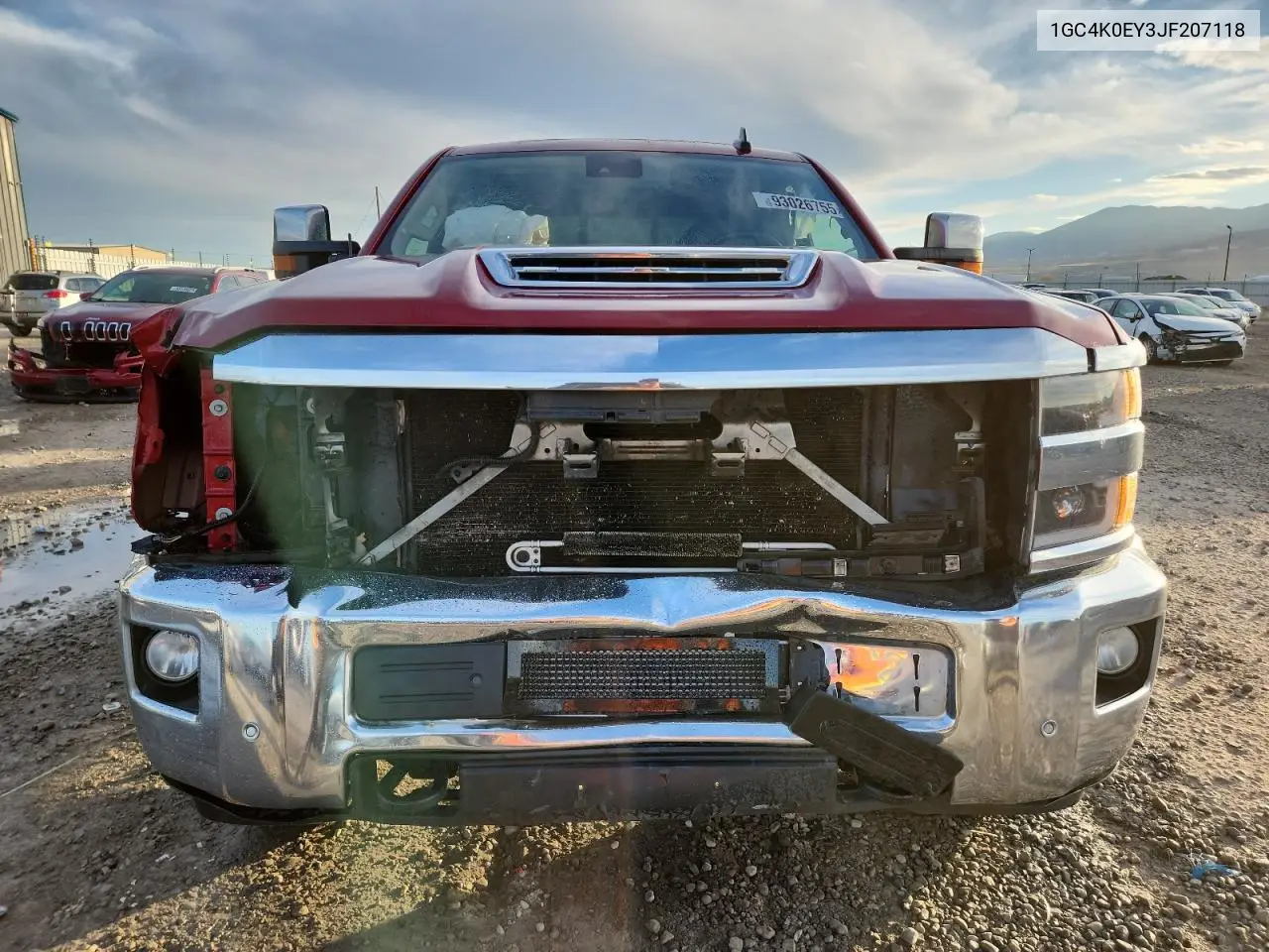 1GC4K0EY3JF207118 2018 Chevrolet Silverado K3500 Ltz