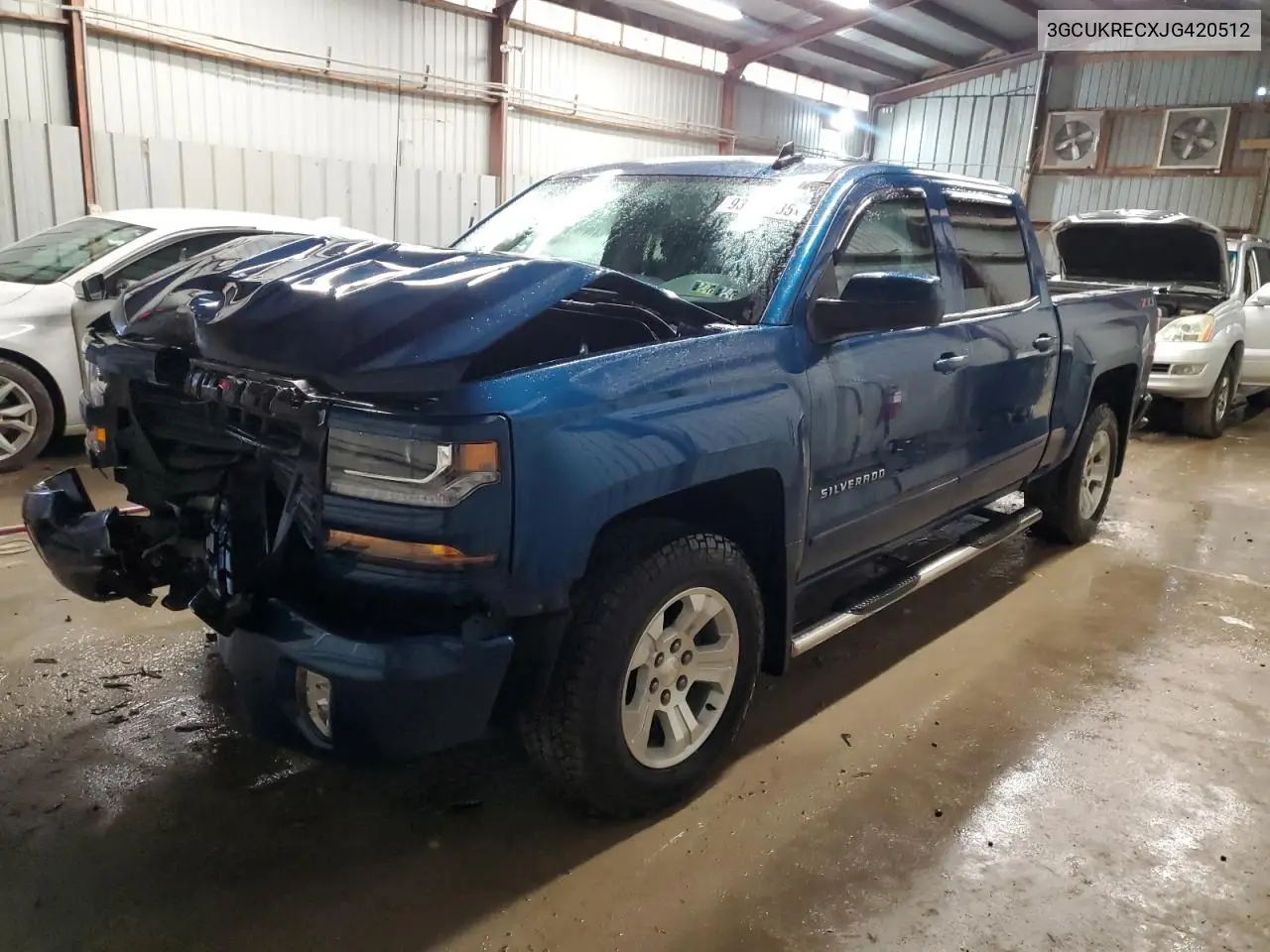 3GCUKRECXJG420512 2018 Chevrolet Silverado K1500 Lt