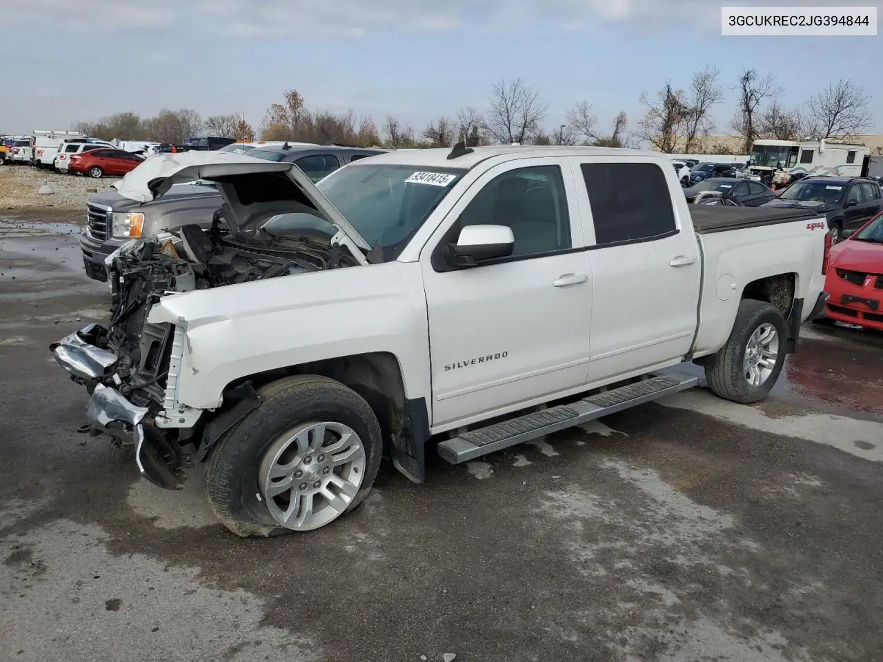 3GCUKREC2JG394844 2018 Chevrolet Silverado K1500 Lt