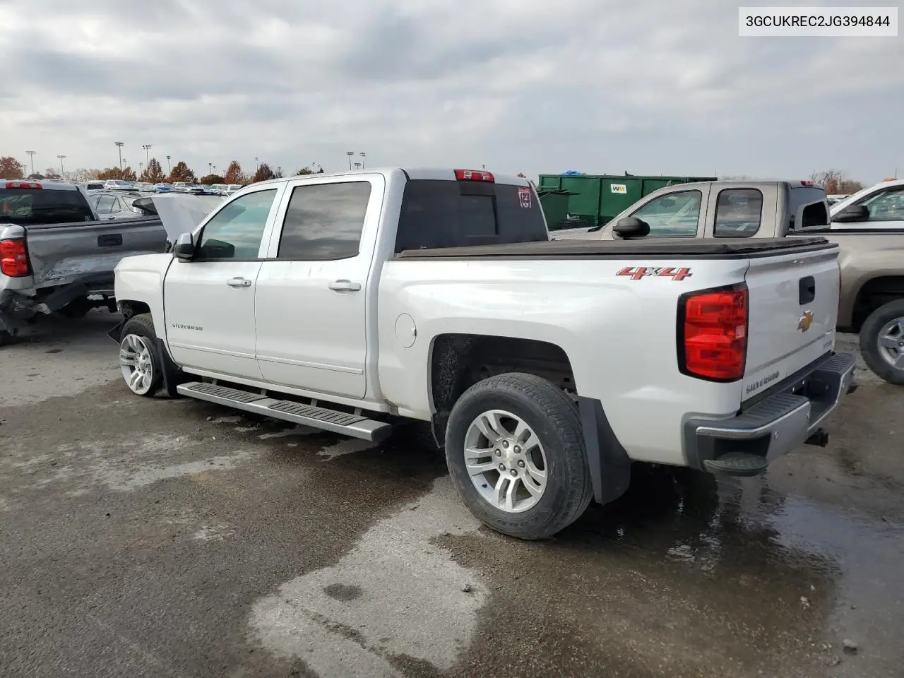 3GCUKREC2JG394844 2018 Chevrolet Silverado K1500 Lt
