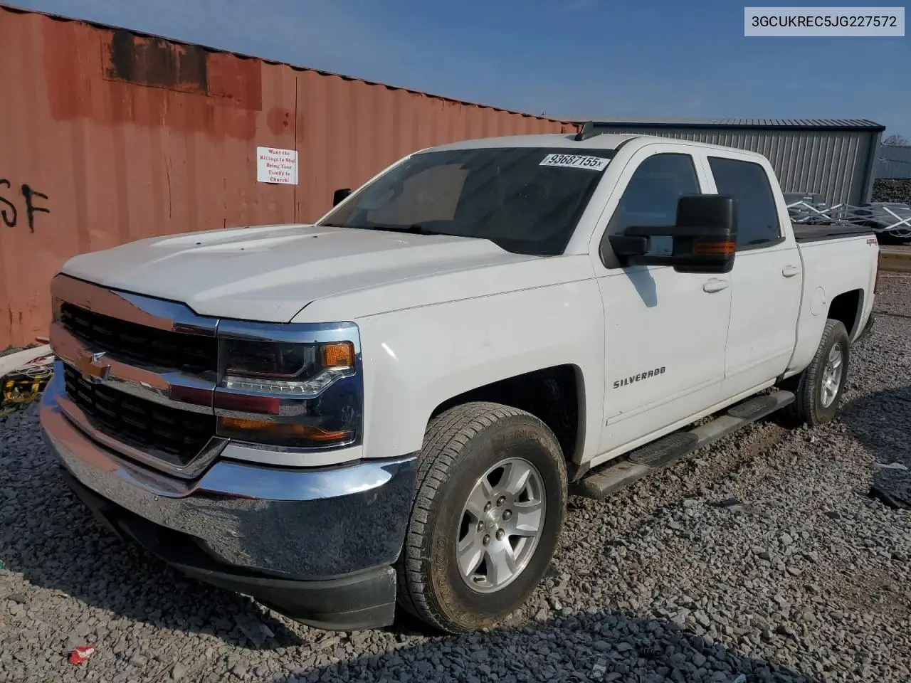 3GCUKREC5JG227572 2018 Chevrolet Silverado K1500 Lt