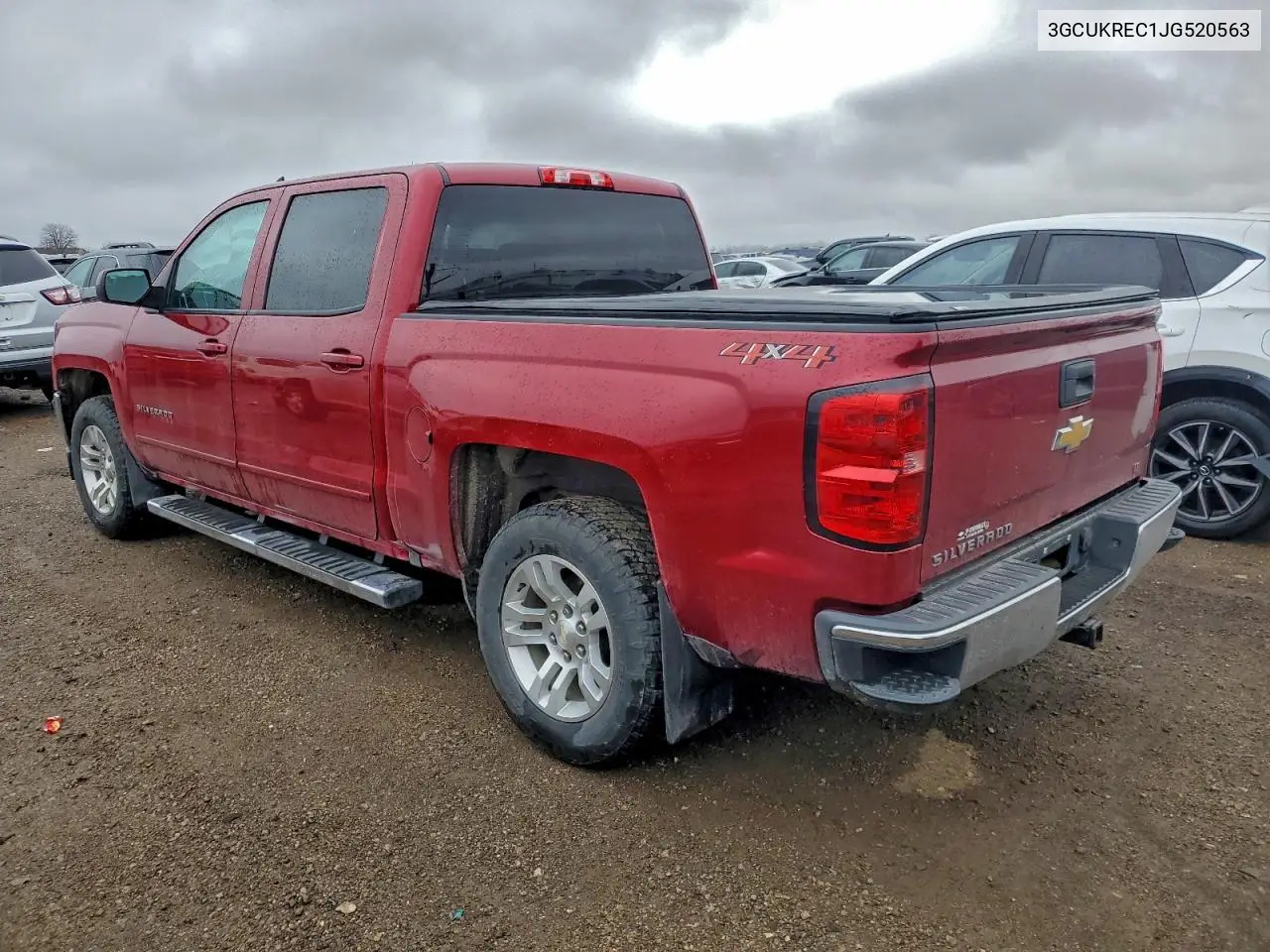 3GCUKREC1JG520563 2018 Chevrolet Silverado K1500 Lt