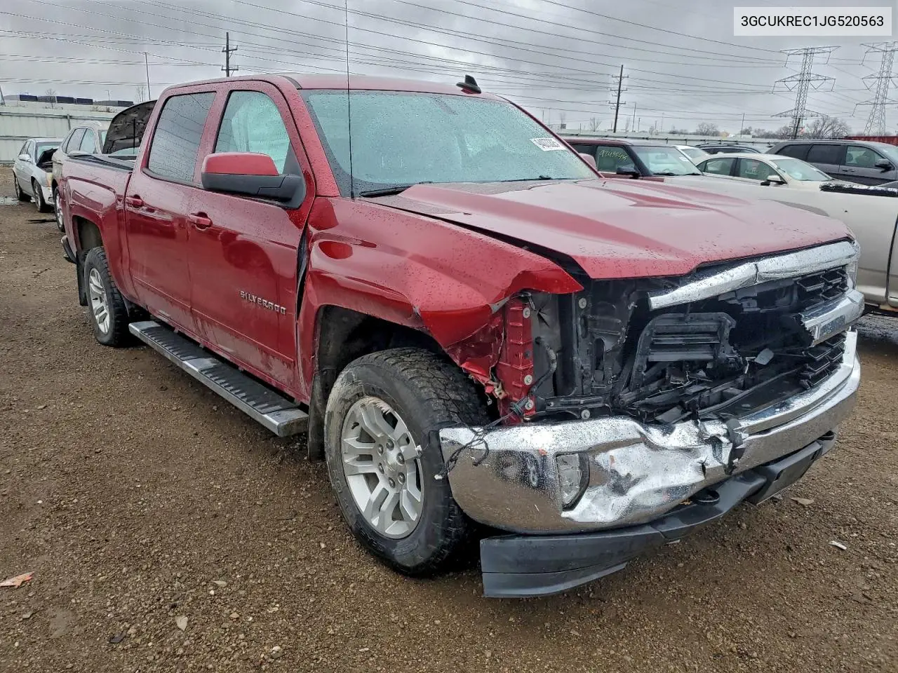 3GCUKREC1JG520563 2018 Chevrolet Silverado K1500 Lt