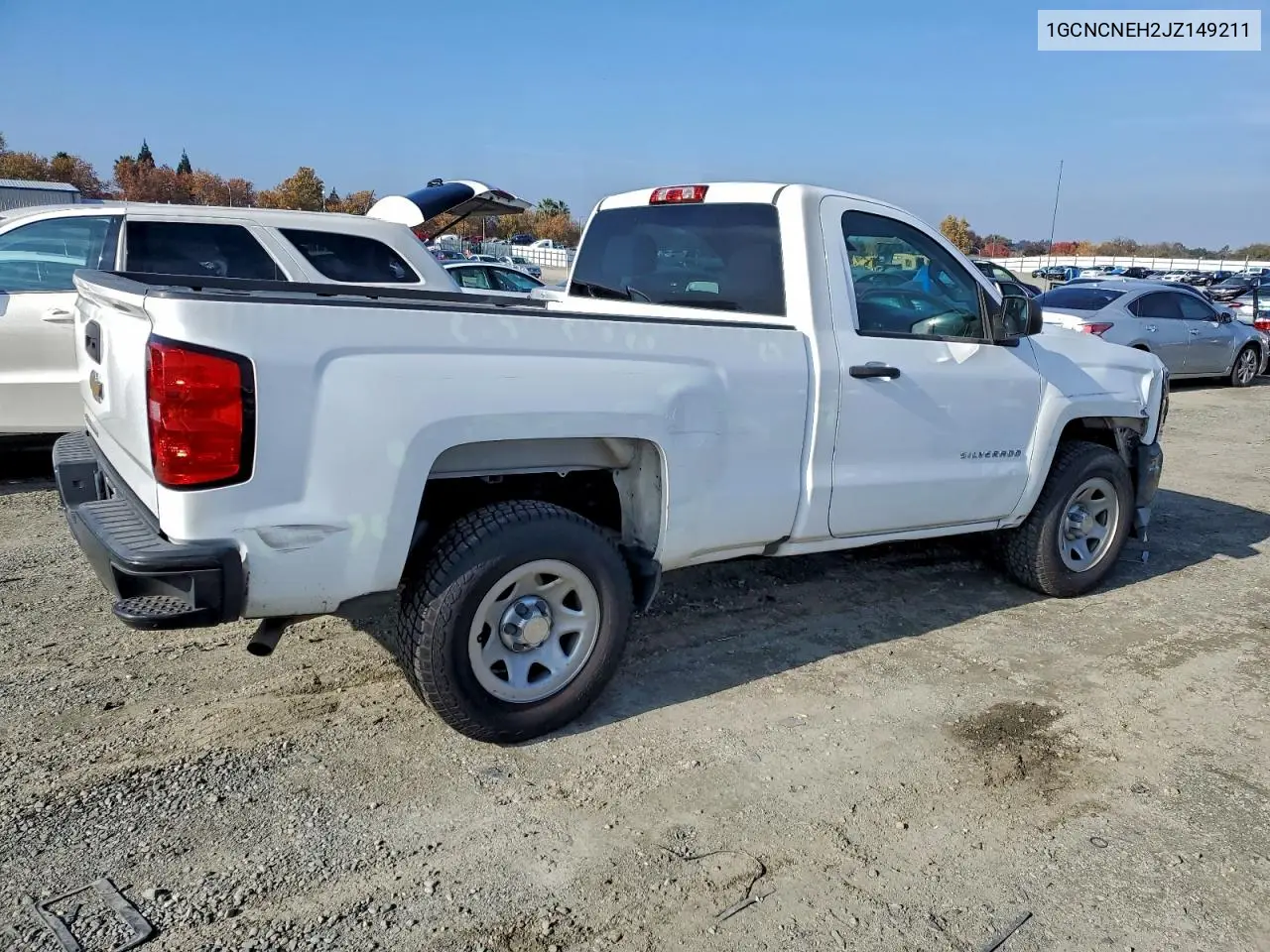1GCNCNEH2JZ149211 2018 Chevrolet Silverado C1500