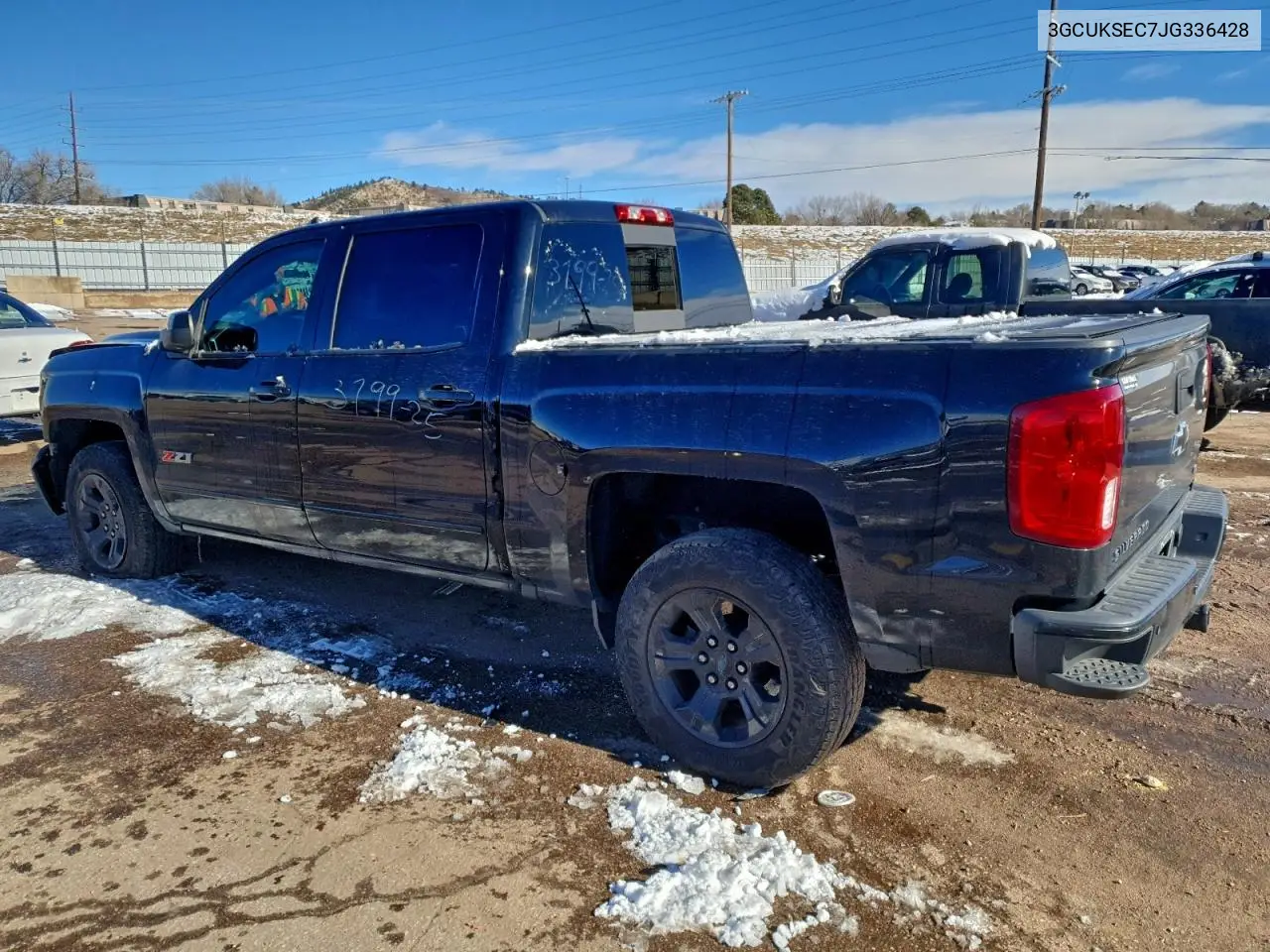 3GCUKSEC7JG336428 2018 Chevrolet Silverado K1500 Ltz