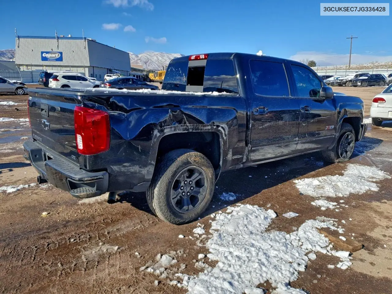 3GCUKSEC7JG336428 2018 Chevrolet Silverado K1500 Ltz