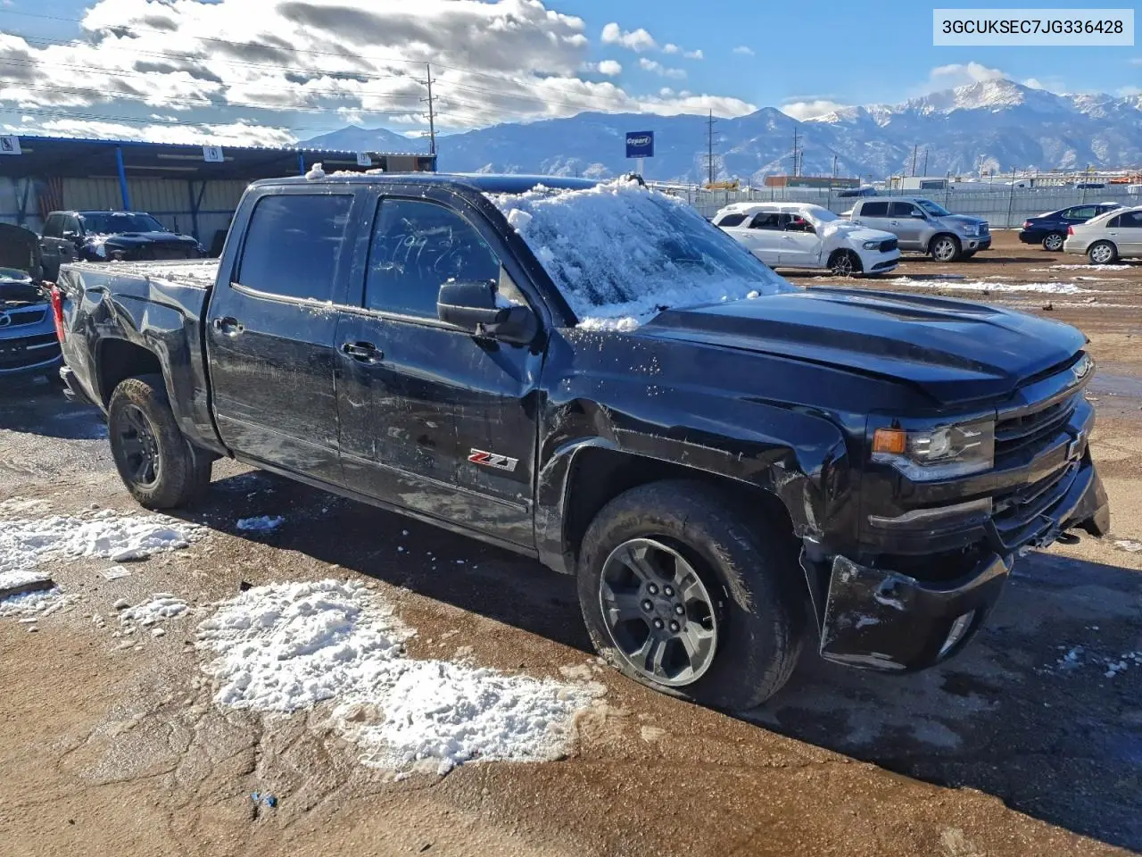 3GCUKSEC7JG336428 2018 Chevrolet Silverado K1500 Ltz