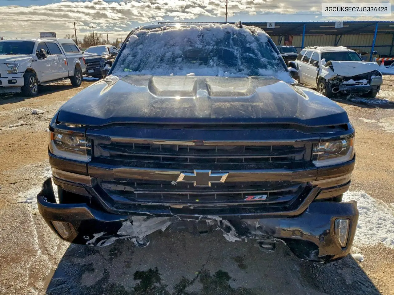 3GCUKSEC7JG336428 2018 Chevrolet Silverado K1500 Ltz