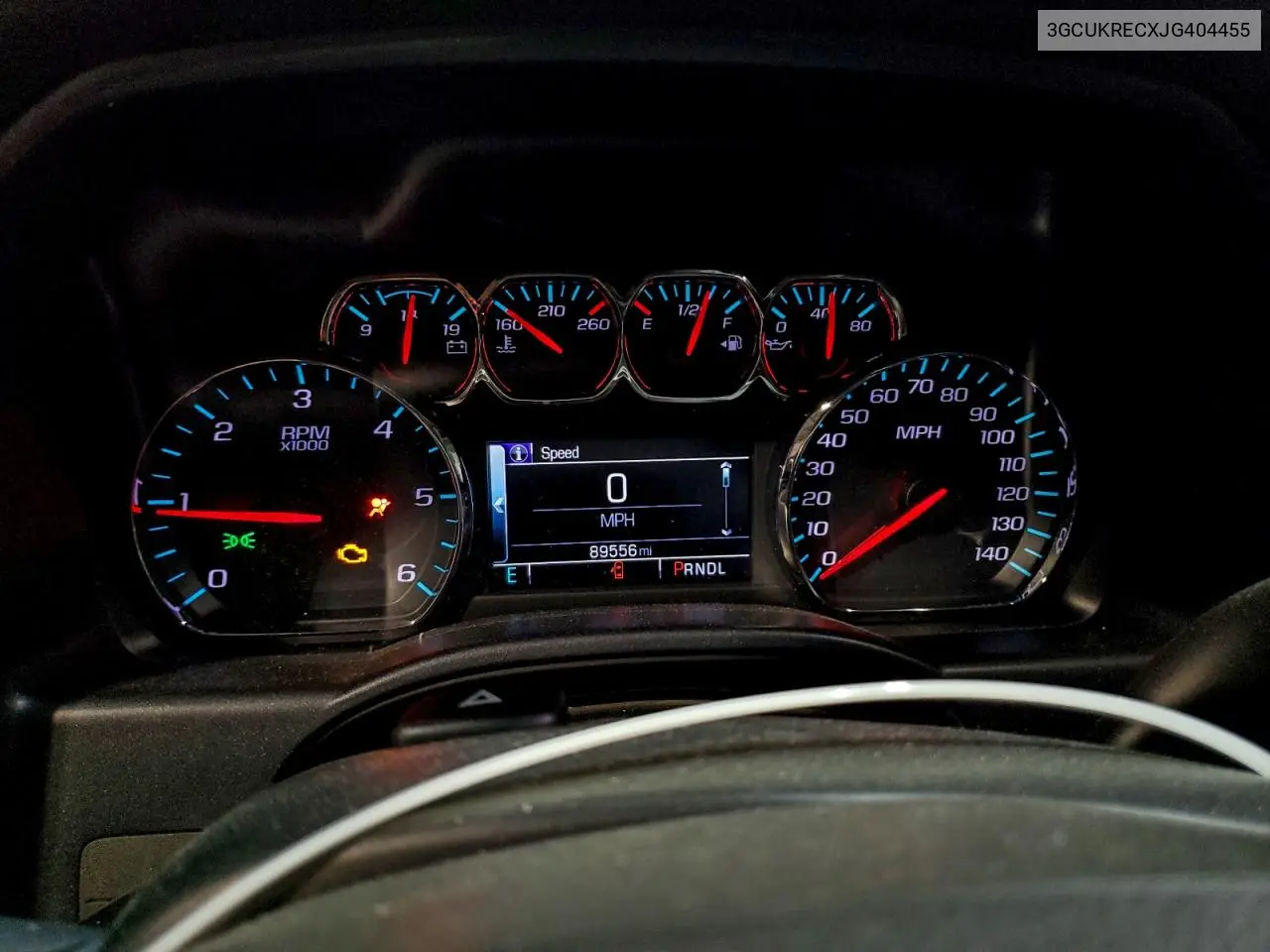 3GCUKRECXJG404455 2018 Chevrolet Silverado K1500 Lt