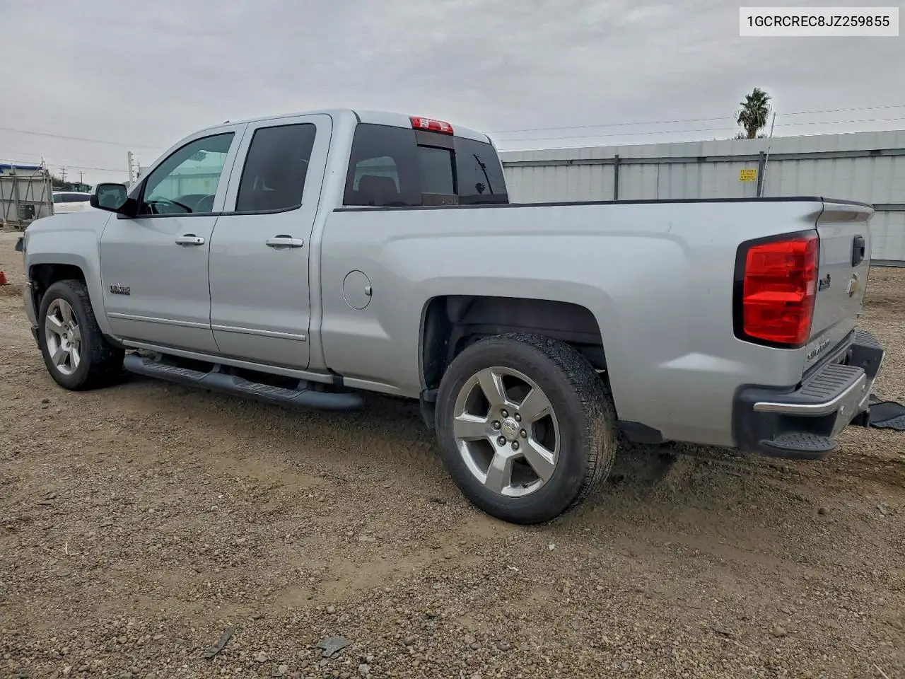 1GCRCREC8JZ259855 2018 Chevrolet Silverado C1500 Lt