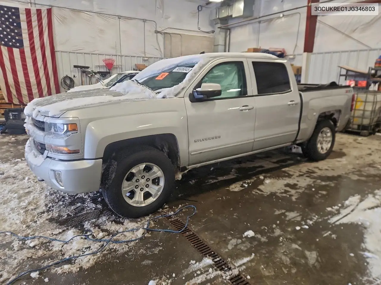 3GCUKREC1JG346803 2018 Chevrolet Silverado K1500 Lt