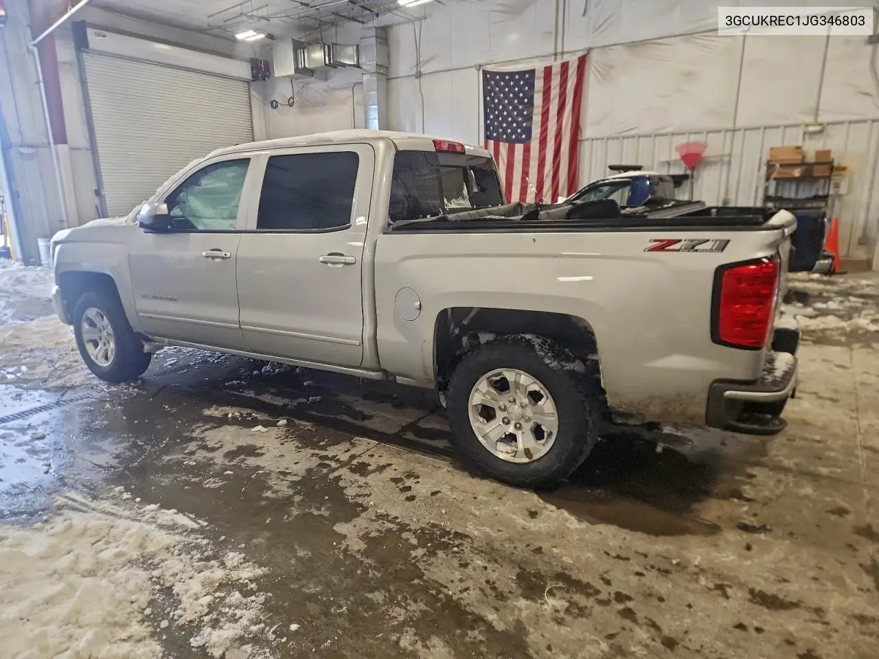 3GCUKREC1JG346803 2018 Chevrolet Silverado K1500 Lt