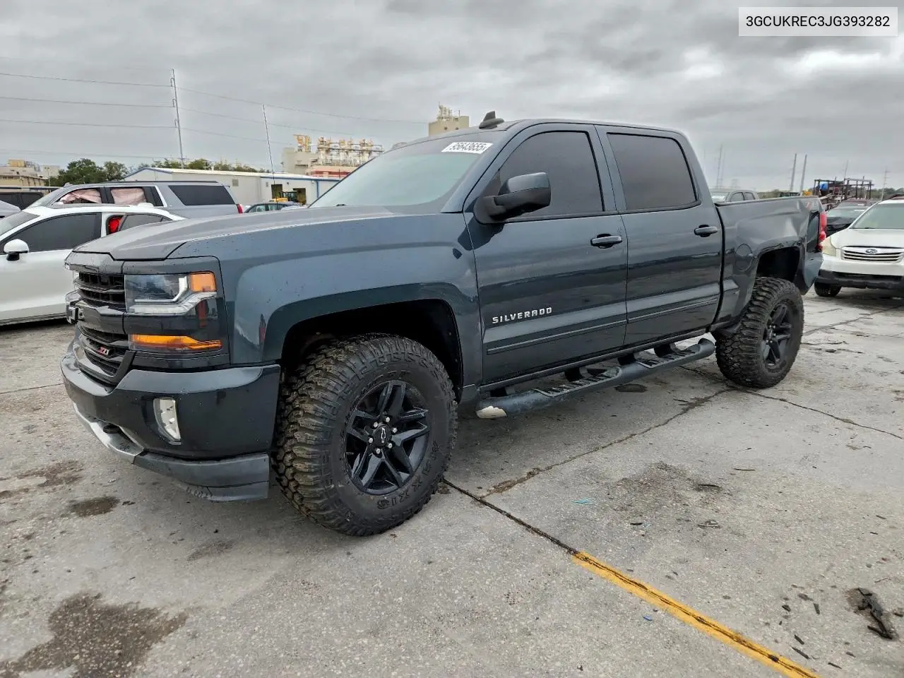 3GCUKREC3JG393282 2018 Chevrolet Silverado K1500 Lt