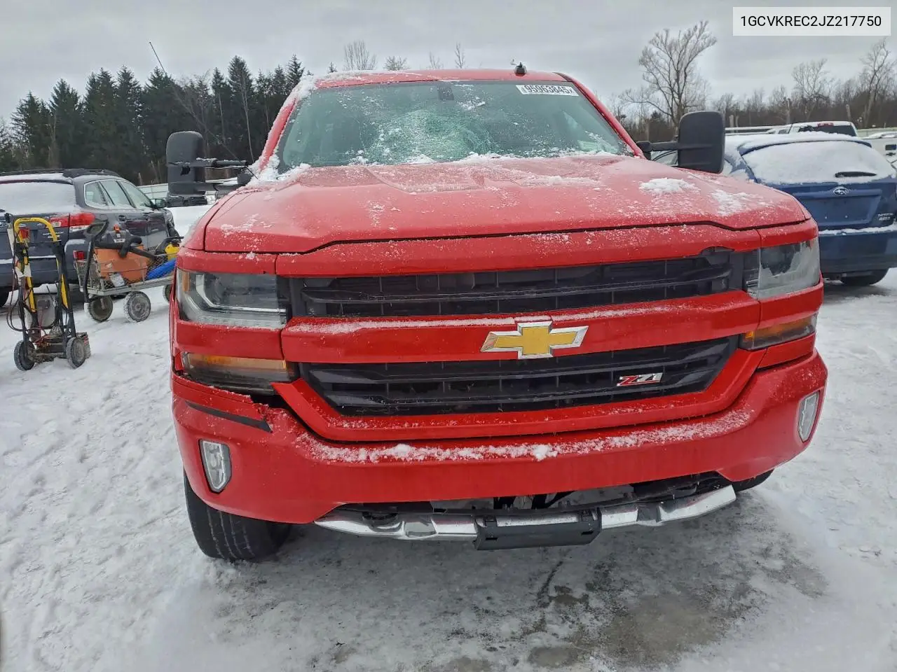 1GCVKREC2JZ217750 2018 Chevrolet Silverado K1500 Lt