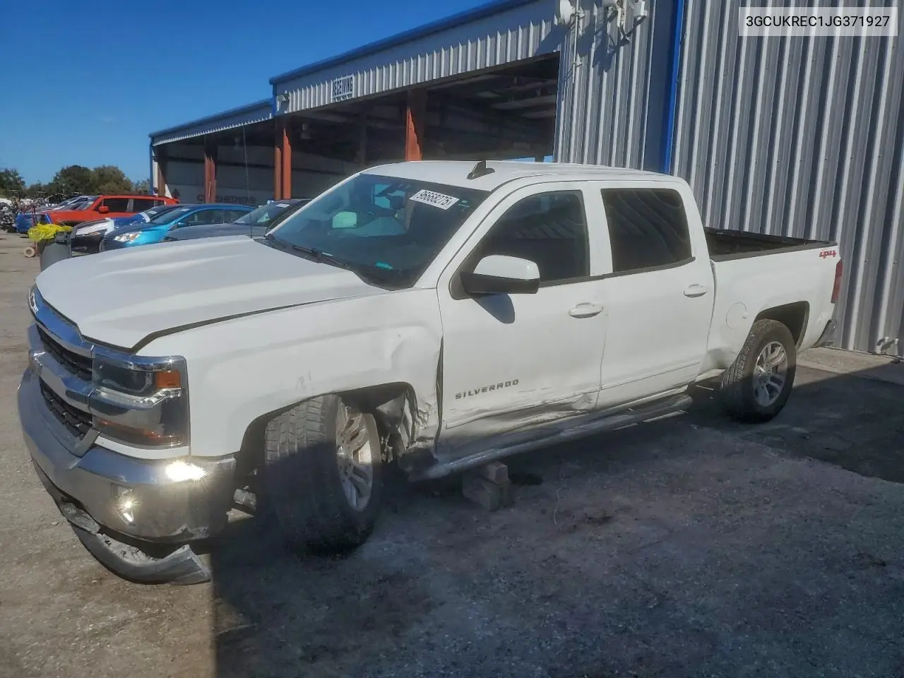 3GCUKREC1JG371927 2018 Chevrolet Silverado K1500 Lt