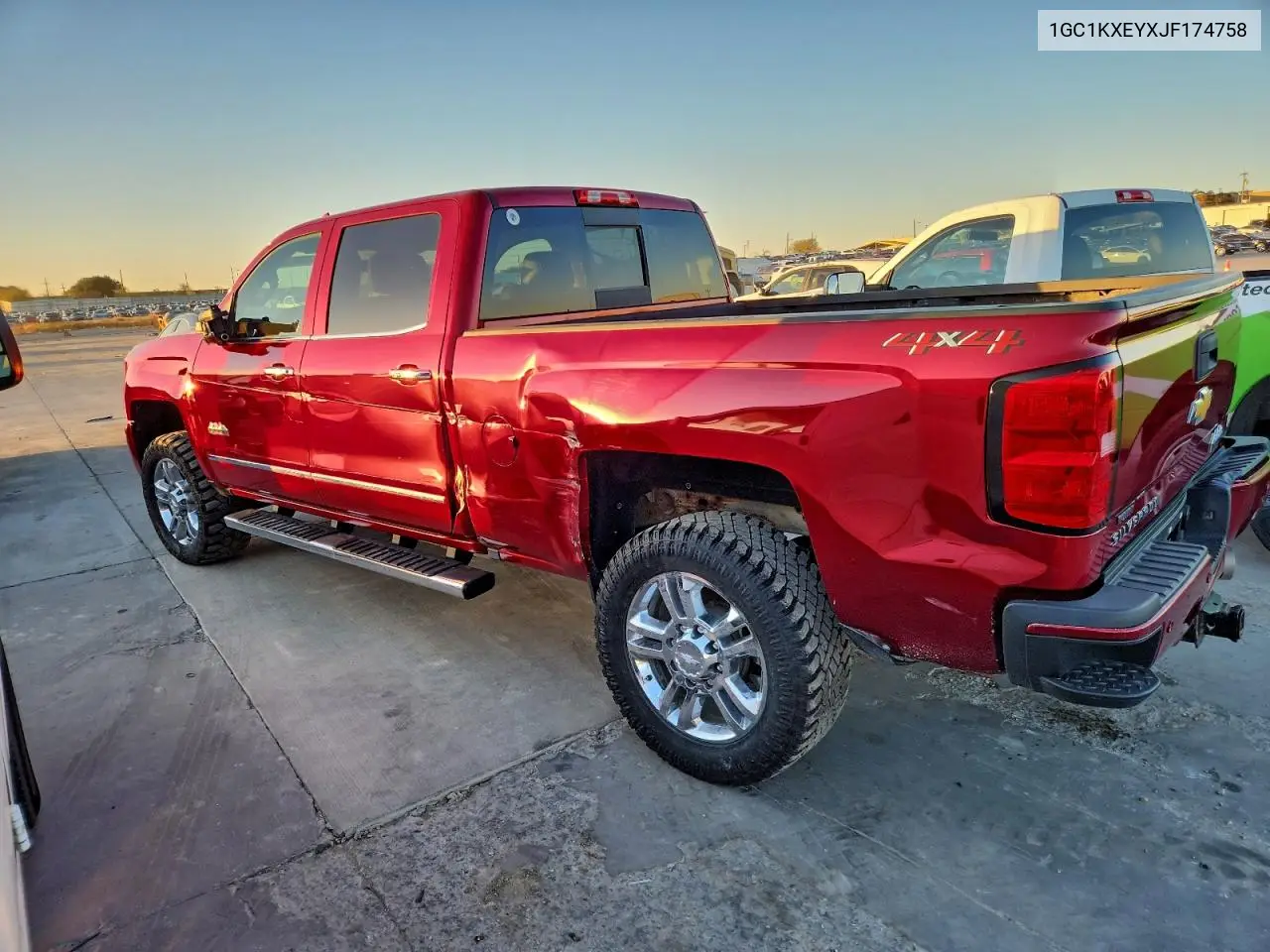 1GC1KXEYXJF174758 2018 Chevrolet Silverado K2500 High Country