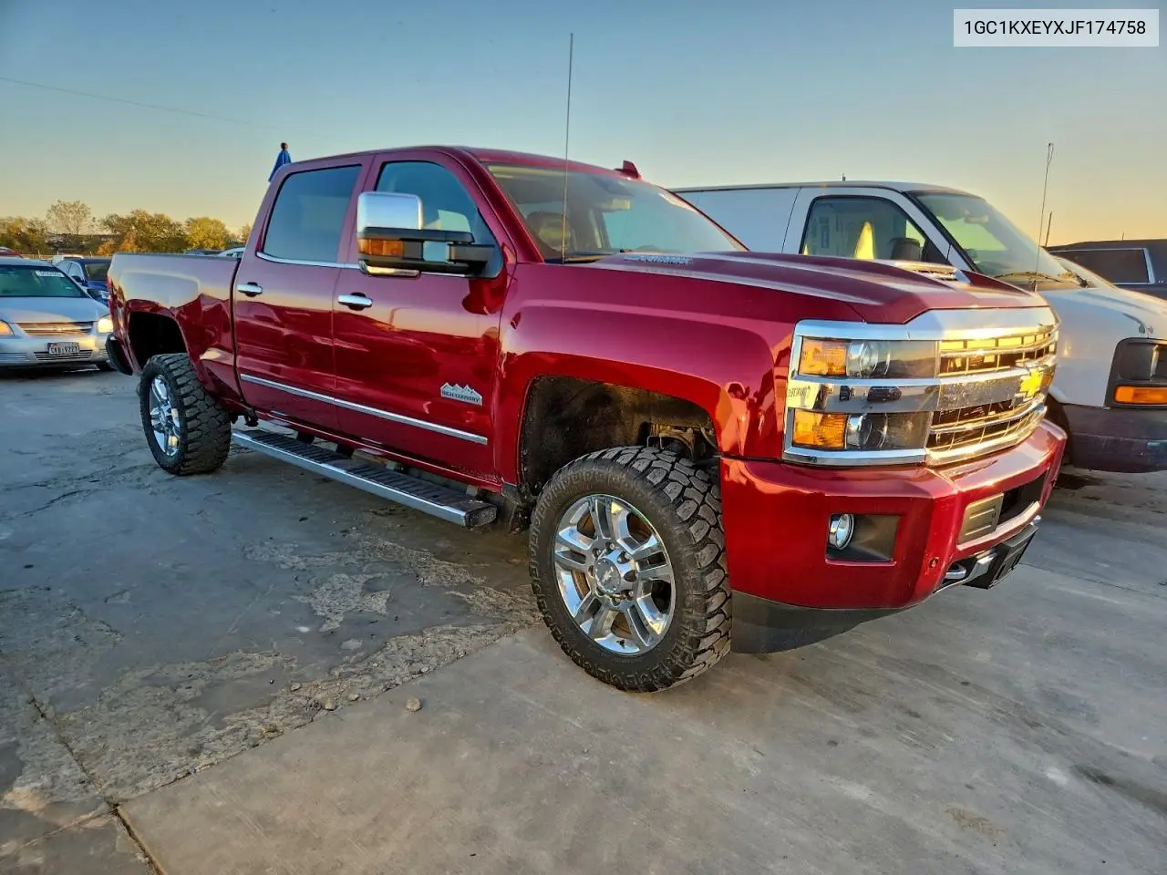 1GC1KXEYXJF174758 2018 Chevrolet Silverado K2500 High Country