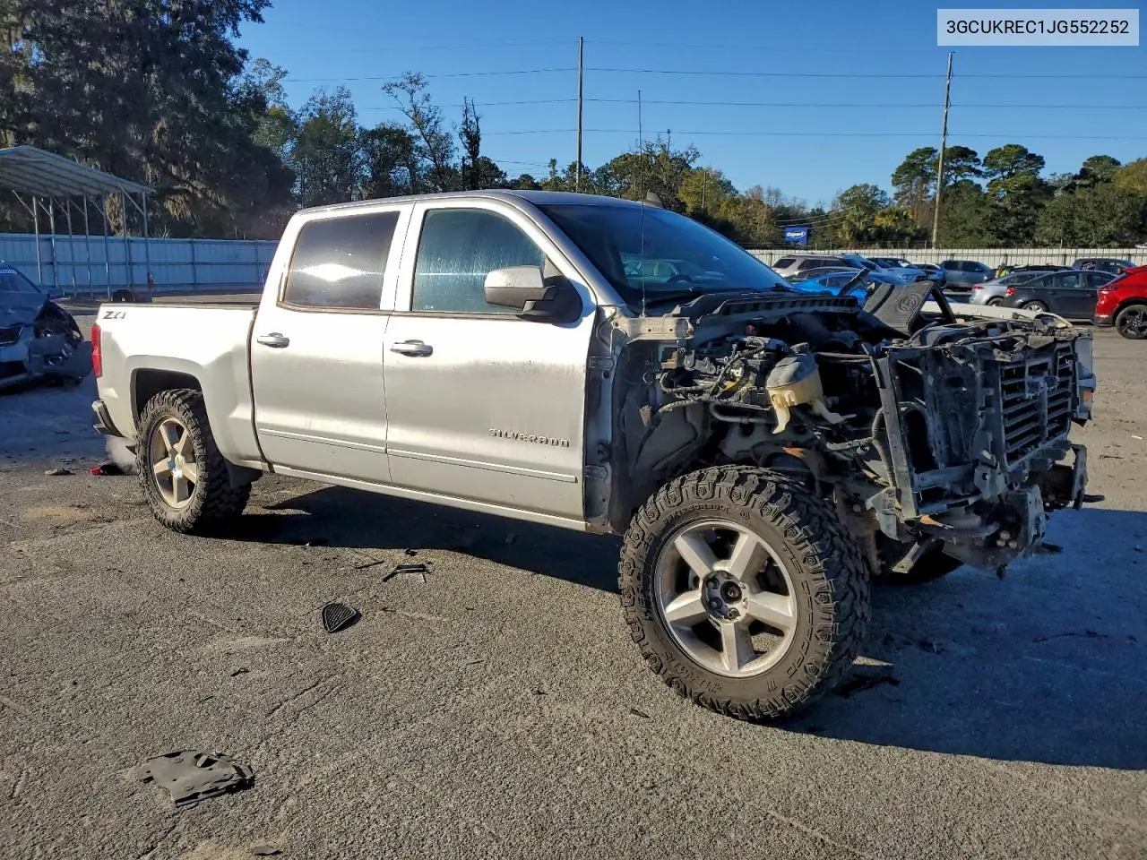 3GCUKREC1JG552252 2018 Chevrolet Silverado K1500 Lt
