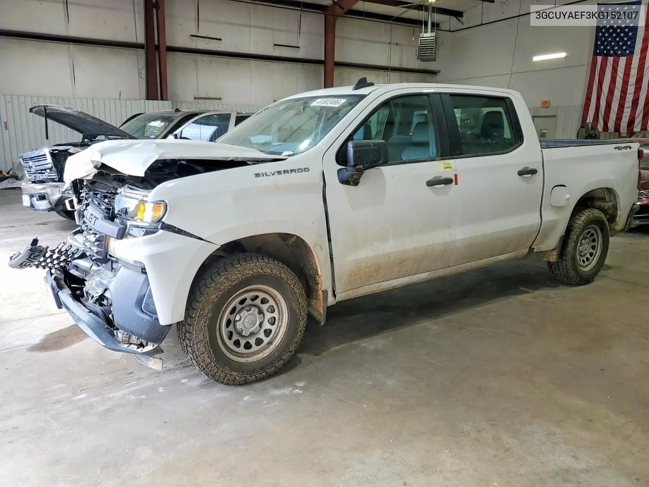 3GCUYAEF3KG152107 2019 Chevrolet Silverado K1500