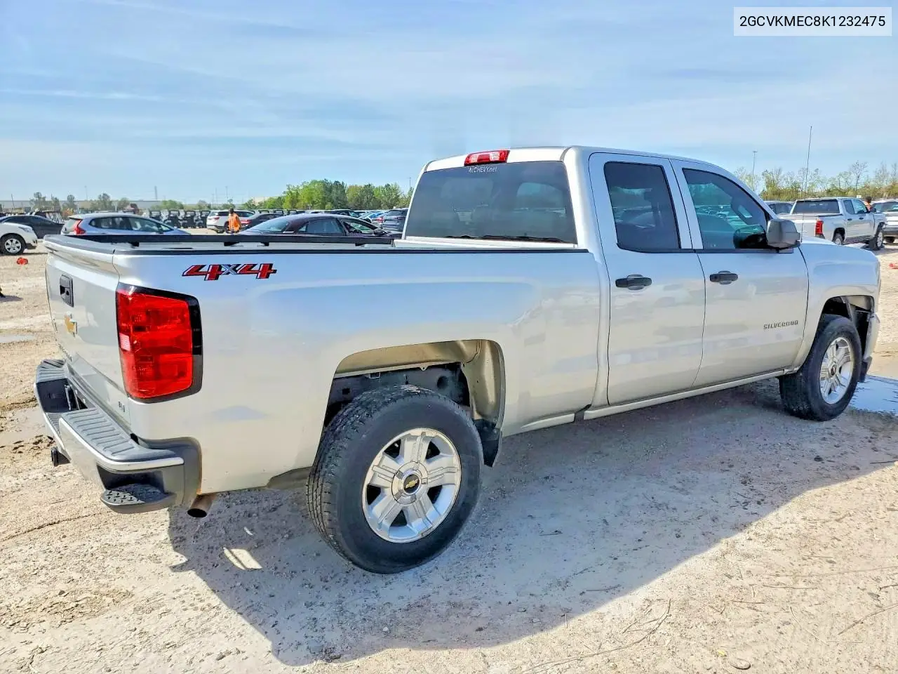2GCVKMEC8K1232475 2019 Chevrolet Silverado Ld K1500 Custom
