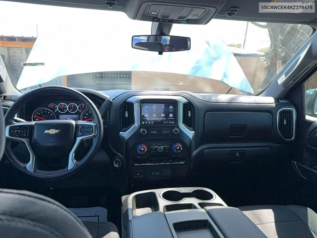 1GCRWCEK4KZ278478 2019 Chevrolet Silverado C1500 Lt