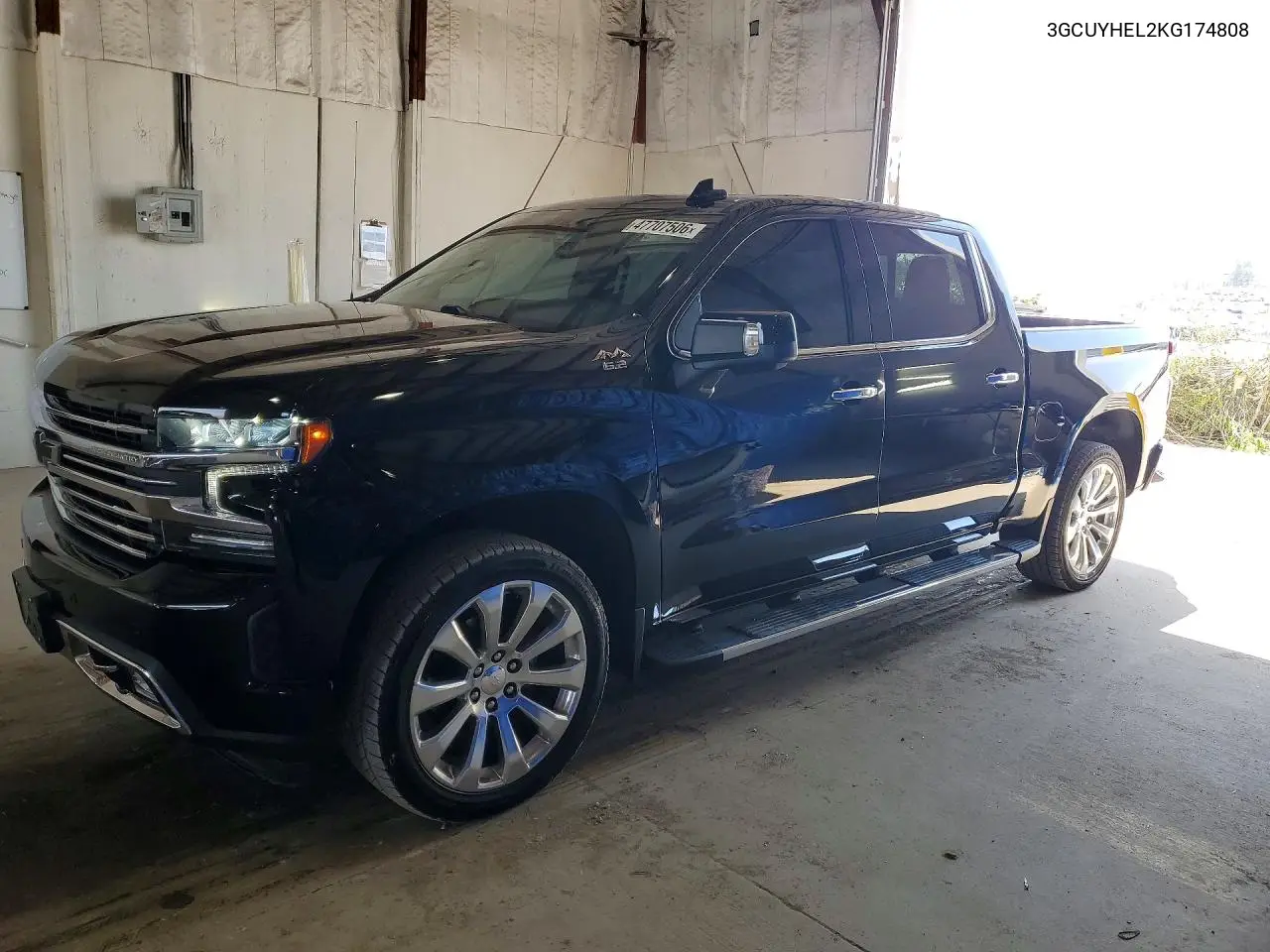 3GCUYHEL2KG174808 2019 Chevrolet Silverado K1500 High Country