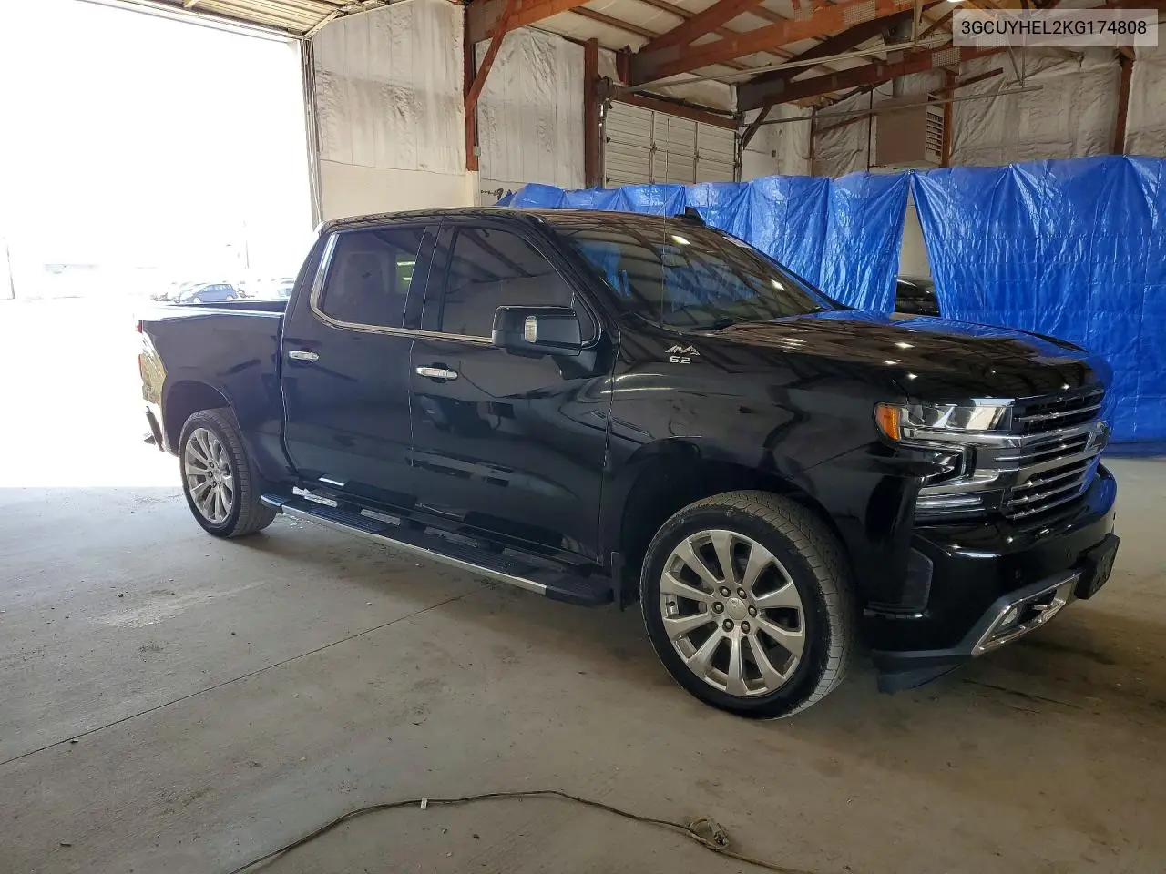 3GCUYHEL2KG174808 2019 Chevrolet Silverado K1500 High Country