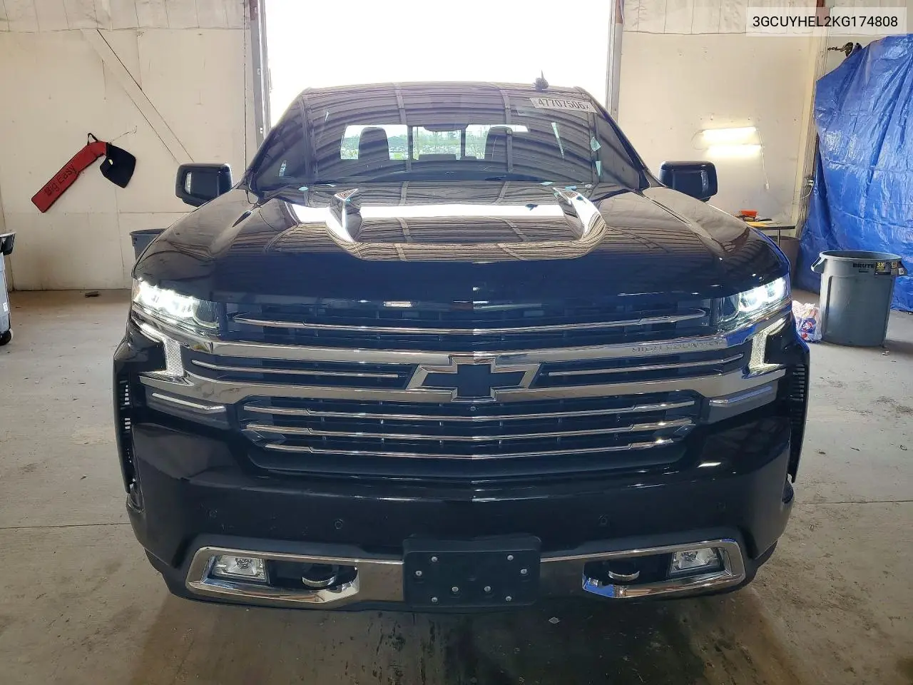 3GCUYHEL2KG174808 2019 Chevrolet Silverado K1500 High Country
