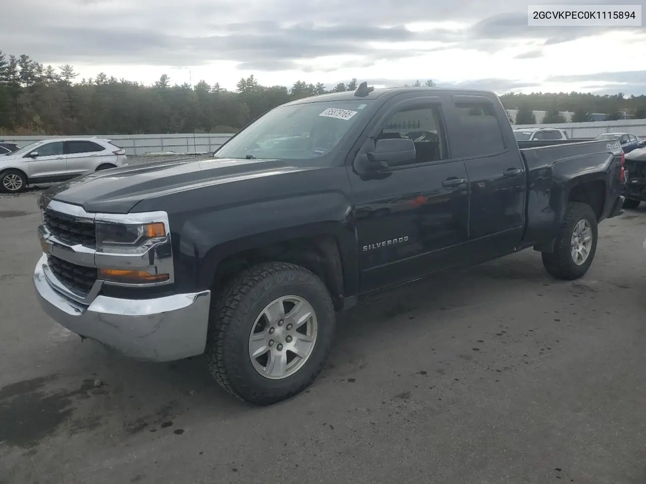 2GCVKPEC0K1115894 2019 Chevrolet Silverado Ld K1500 Lt