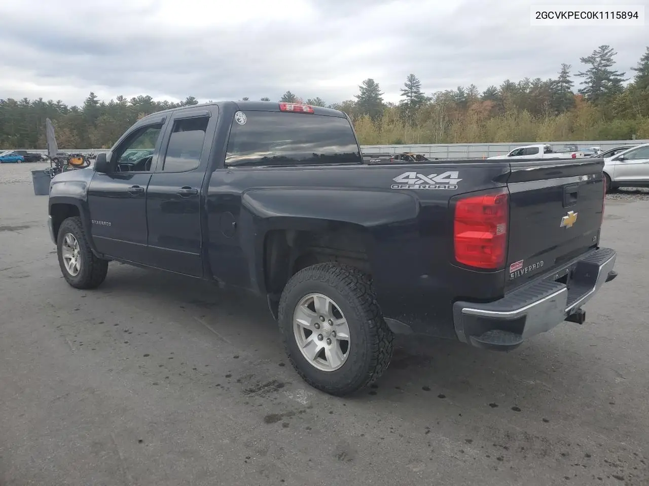 2GCVKPEC0K1115894 2019 Chevrolet Silverado Ld K1500 Lt