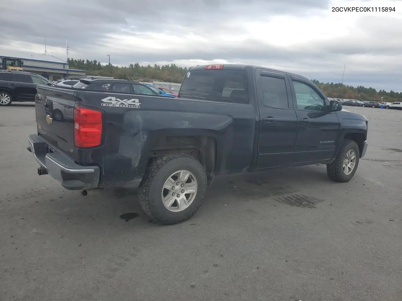 2GCVKPEC0K1115894 2019 Chevrolet Silverado Ld K1500 Lt