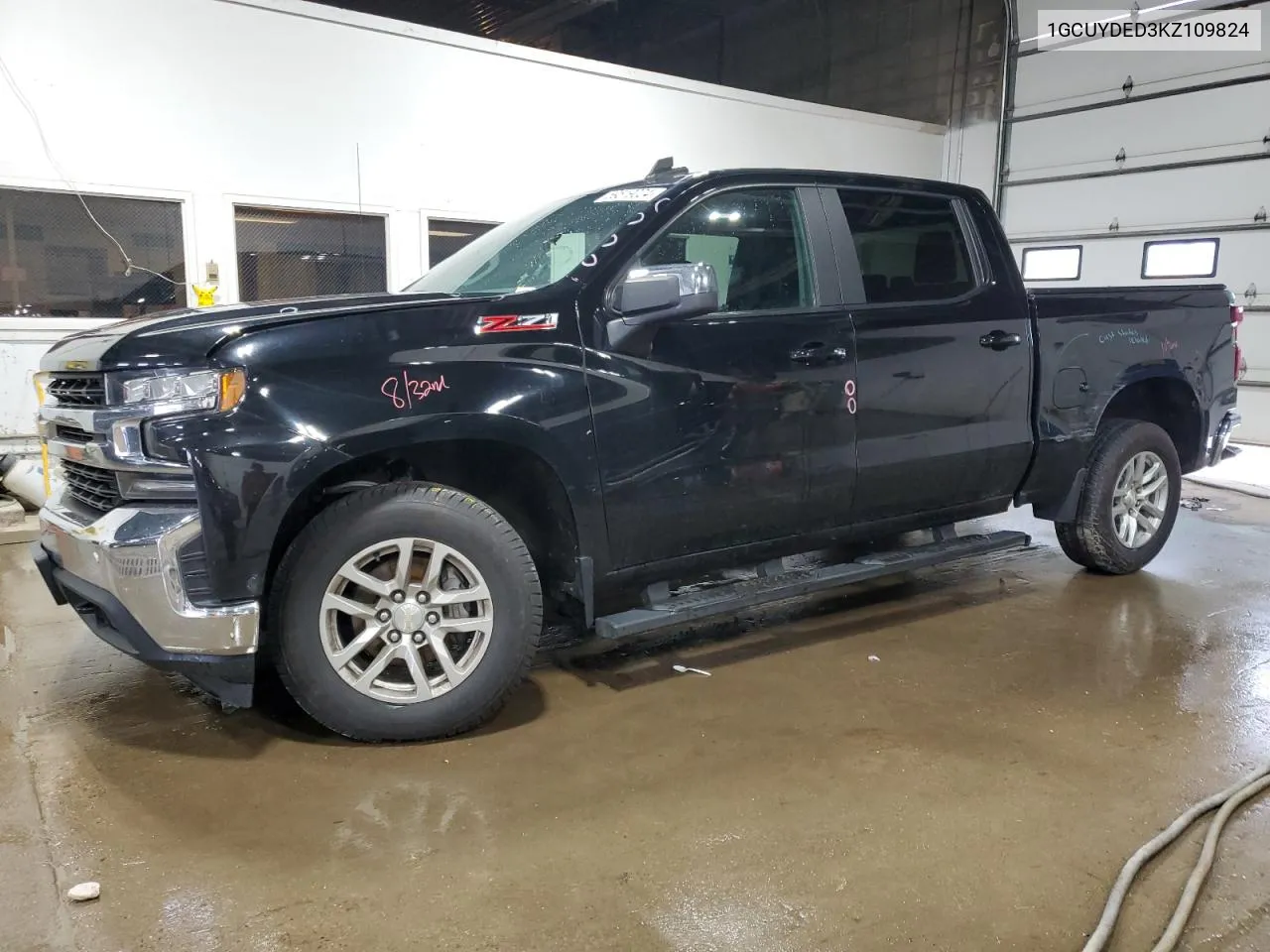 2019 Chevrolet Silverado K1500 Lt VIN: 1GCUYDED3KZ109824 Lot: 59519024