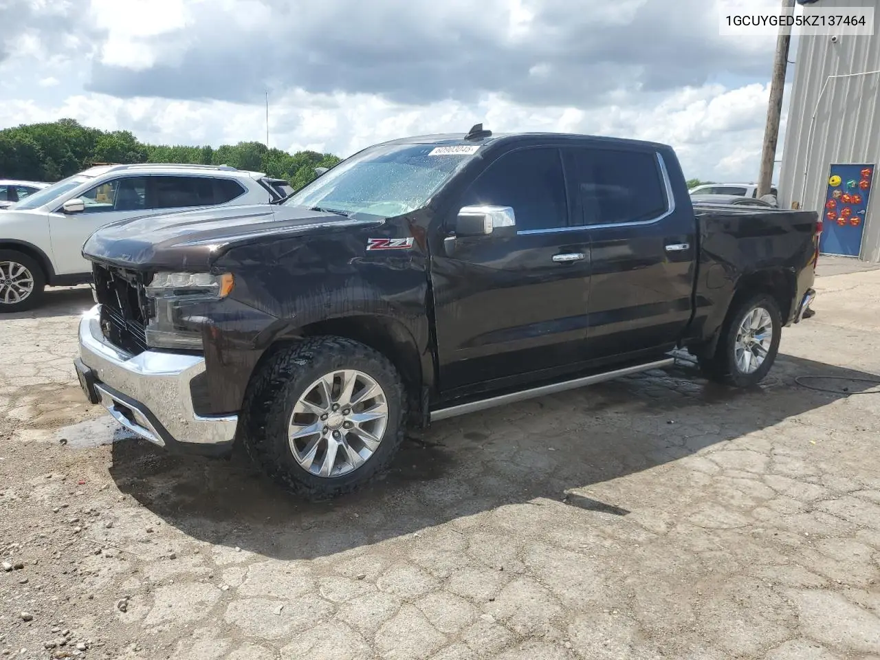 1GCUYGED5KZ137464 2019 Chevrolet Silverado K1500 Ltz