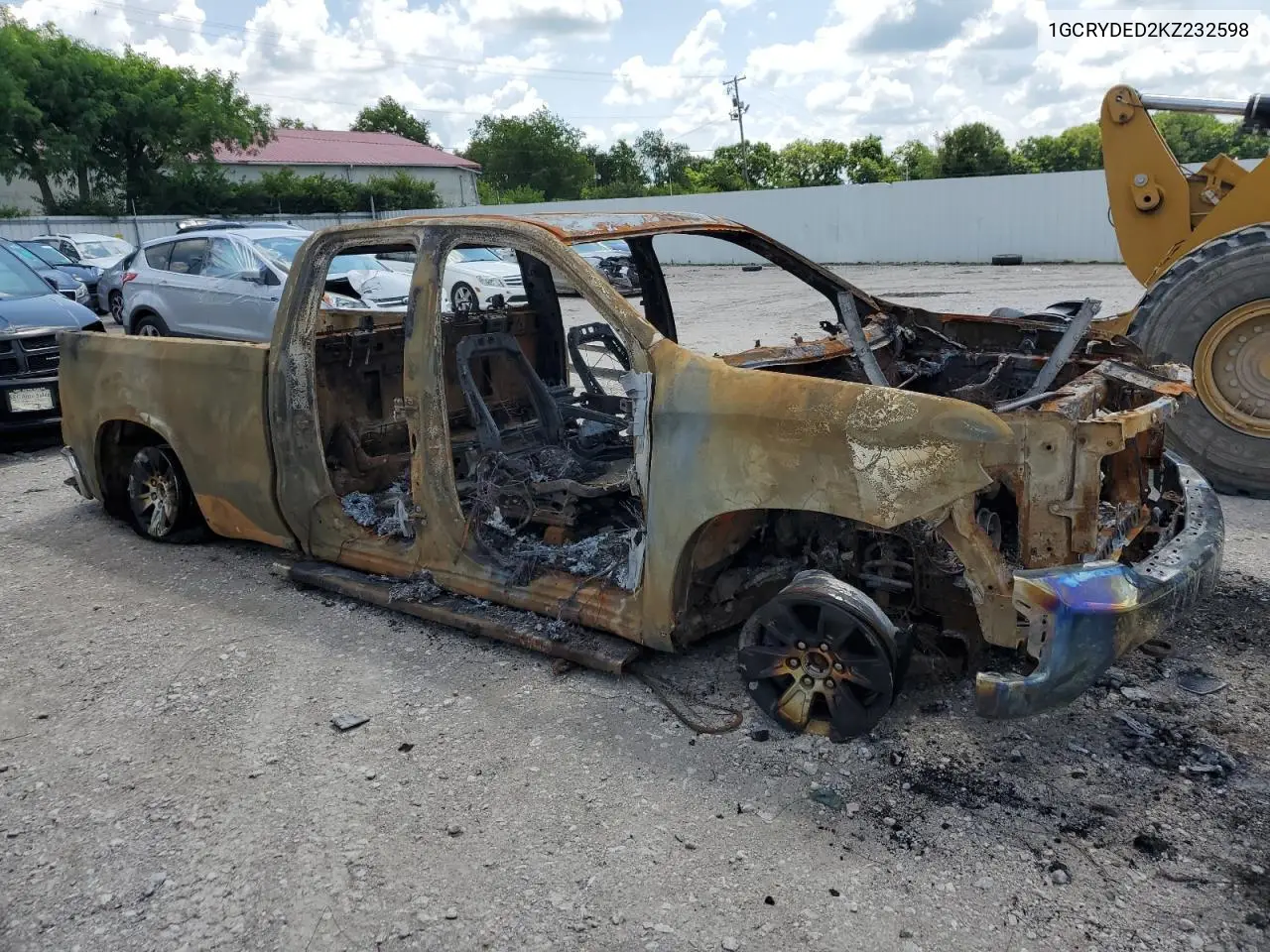1GCRYDED2KZ232598 2019 Chevrolet Silverado K1500 Lt