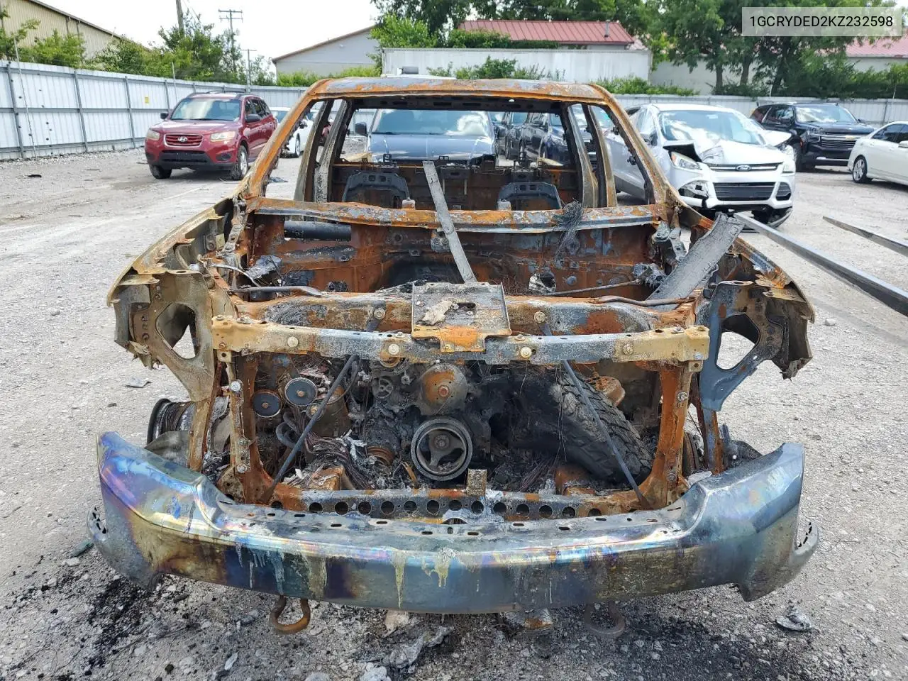 1GCRYDED2KZ232598 2019 Chevrolet Silverado K1500 Lt