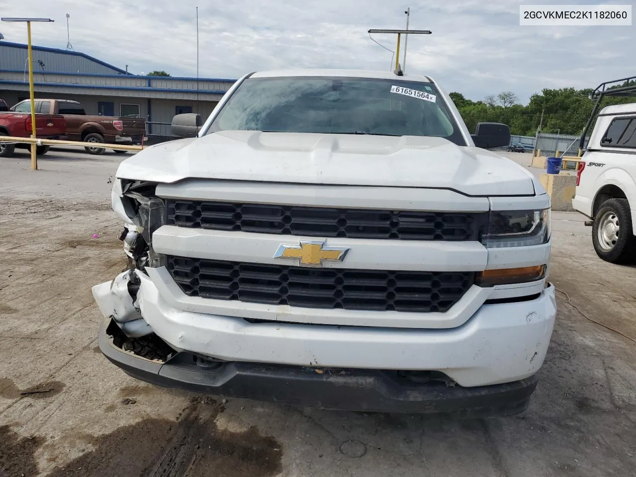 2019 Chevrolet Silverado Ld K1500 Custom VIN: 2GCVKMEC2K1182060 Lot: 61651564