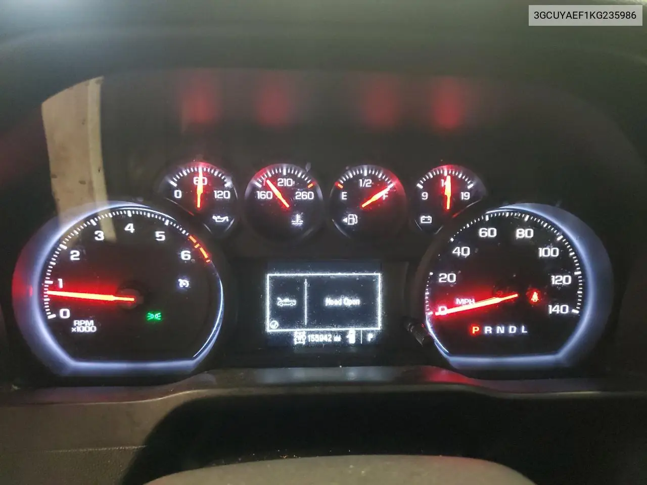 3GCUYAEF1KG235986 2019 Chevrolet Silverado K1500