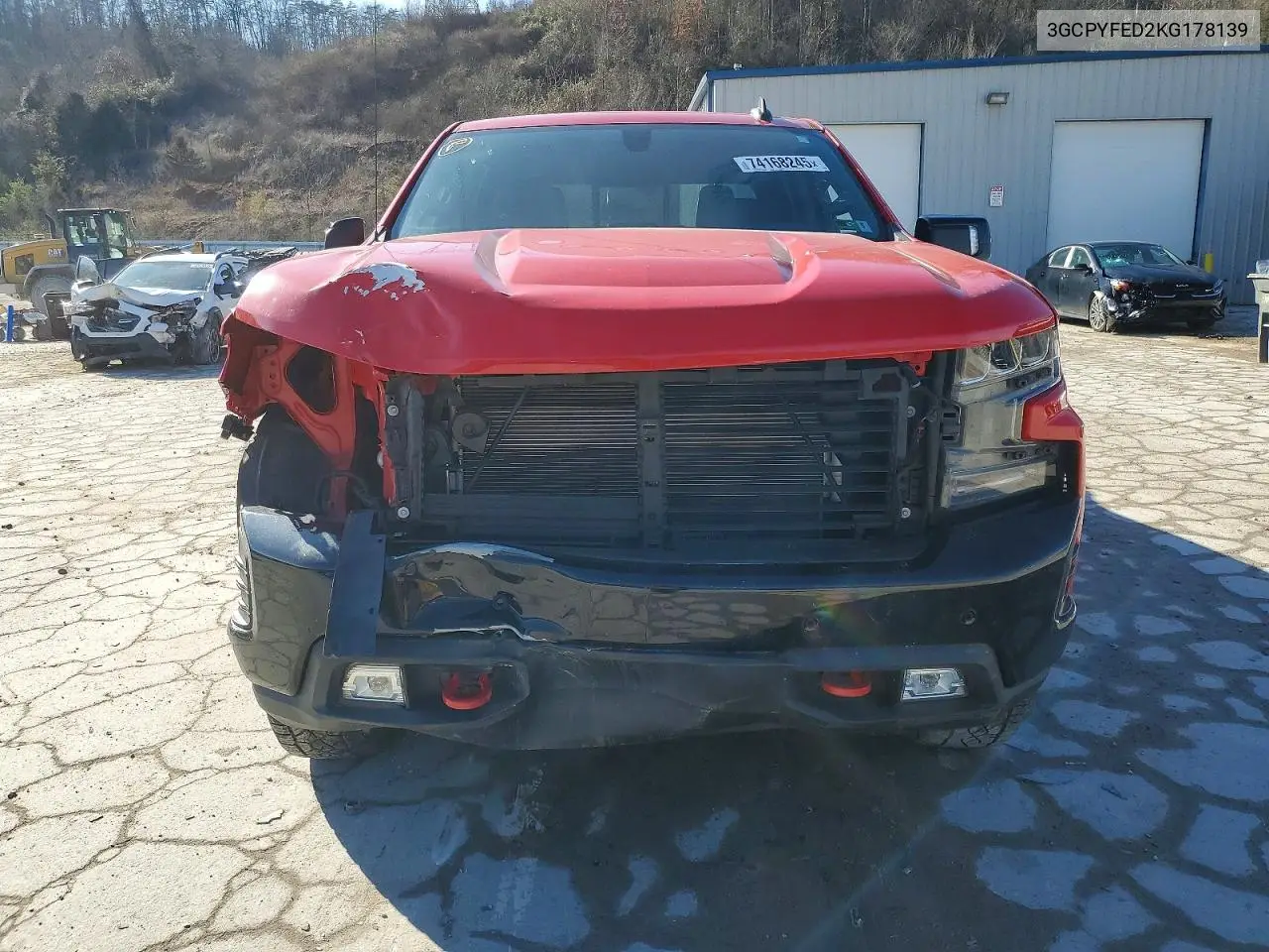 3GCPYFED2KG178139 2019 Chevrolet Silverado K1500 Lt Trail Boss