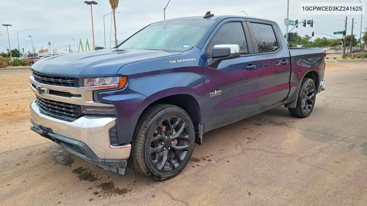1GCPWCED3KZ241625 2019 Chevrolet Silverado C1500 Lt