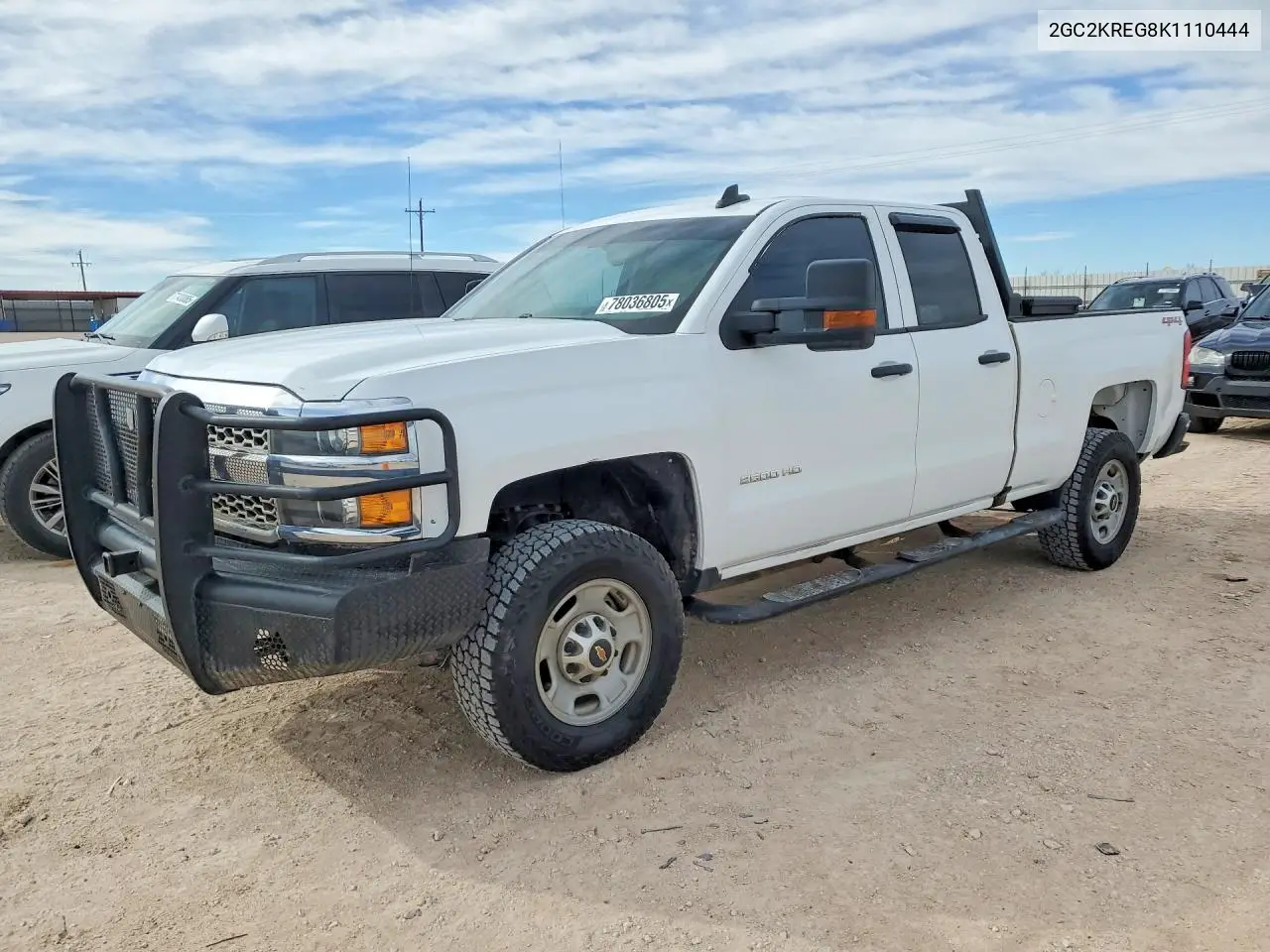 2GC2KREG8K1110444 2019 Chevrolet Silverado K2500 Heavy Duty