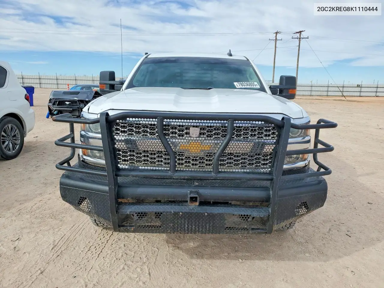 2GC2KREG8K1110444 2019 Chevrolet Silverado K2500 Heavy Duty