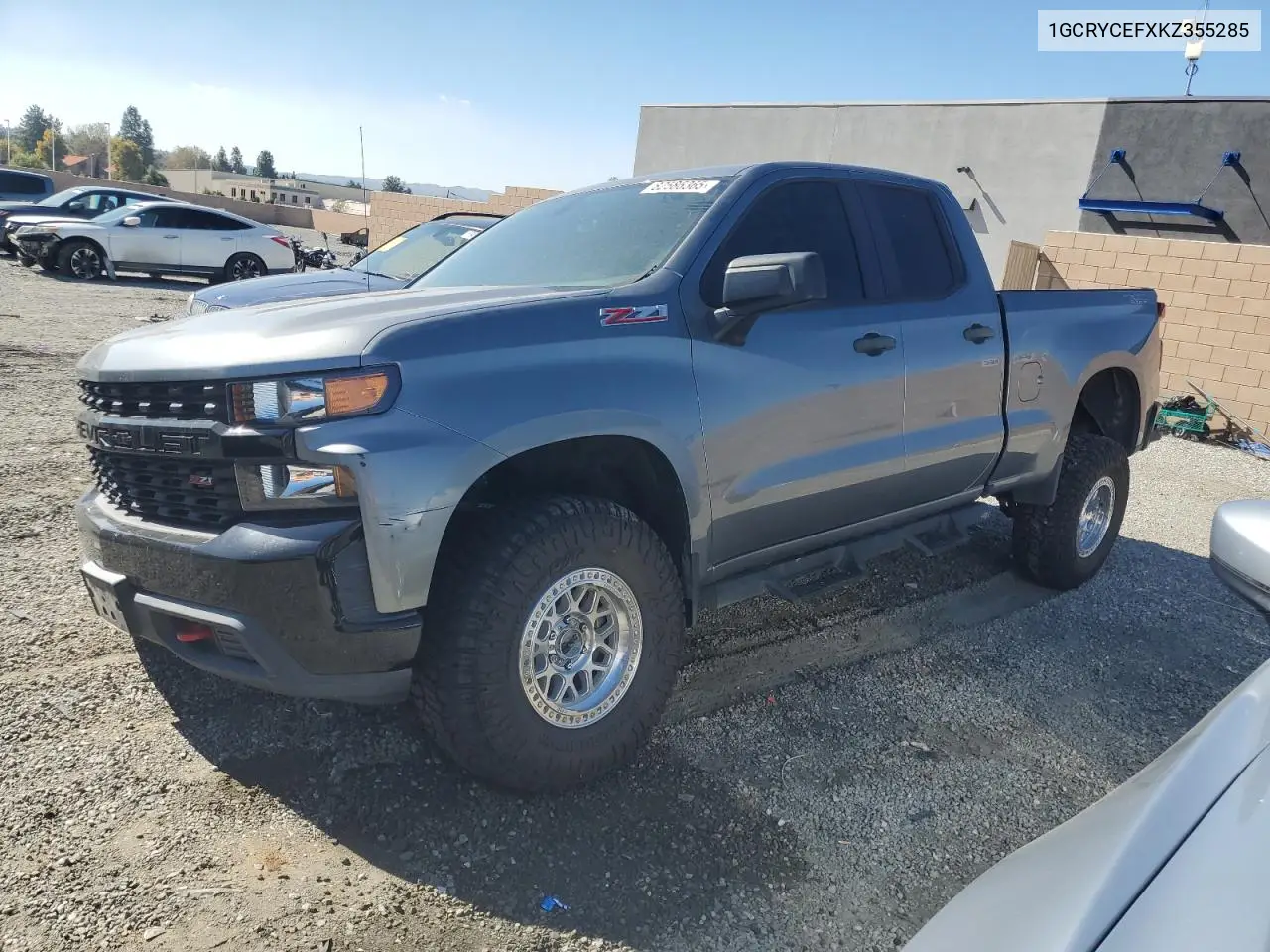 1GCRYCEFXKZ355285 2019 Chevrolet Silverado K1500 Trail Boss Custom